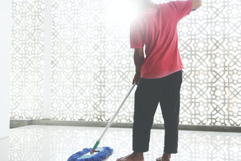 when should you mop floors